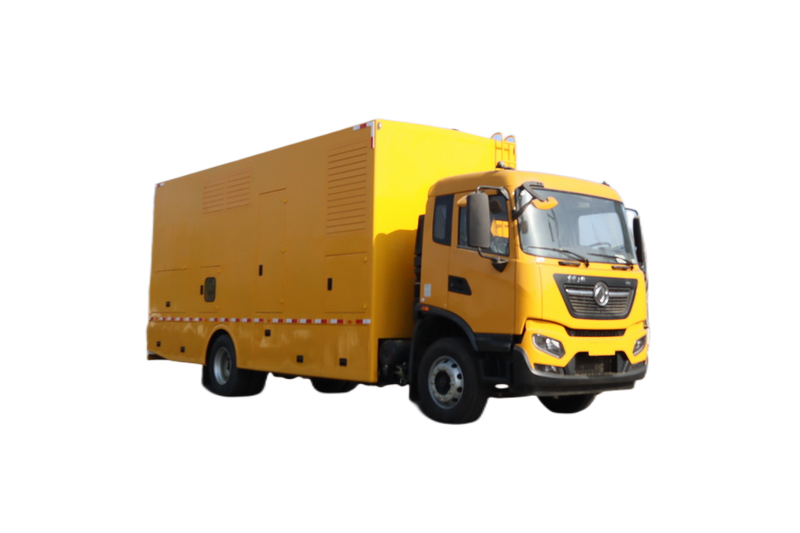 飛輪儲(chǔ)能電源車原理圖解
