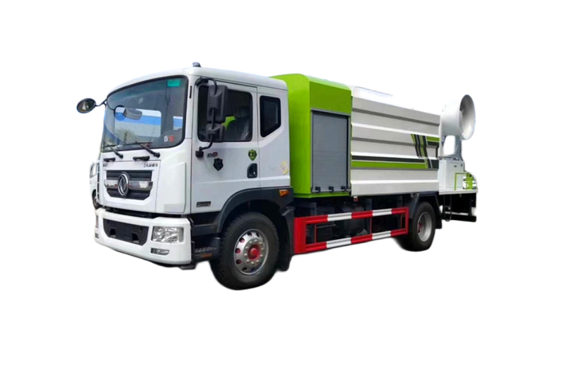 程力威綠化噴灑霧炮抑塵車：為城市環(huán)保助力
