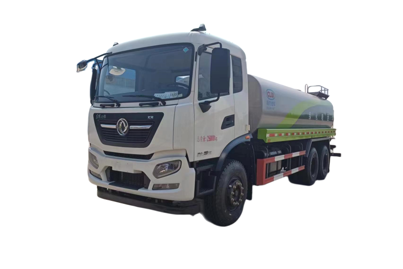 程力國六東風后雙橋灑水車：品質與環(huán)保的完美結合
