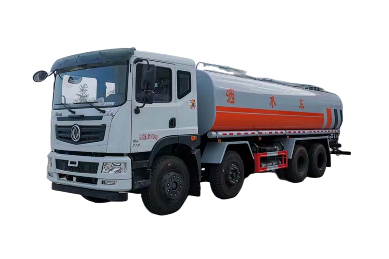 東風天錦灑水車放水開關在哪里？
