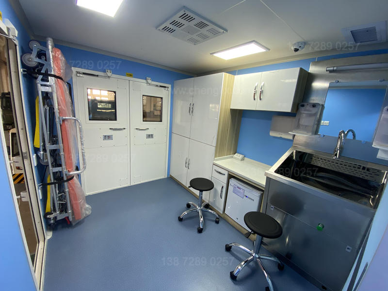 軍用野戰(zhàn)醫(yī)療手術(shù)車內(nèi)飾照片：揭秘程力高端醫(yī)療車
