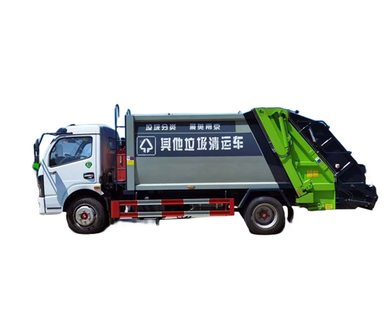 進口壓縮式垃圾車報價
