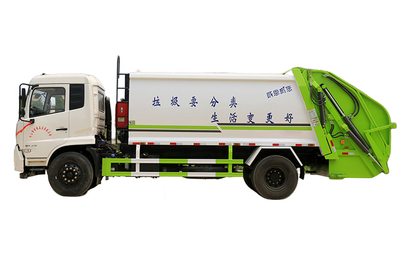 廣東后裝式壓縮垃圾車：助力城市垃圾分類
