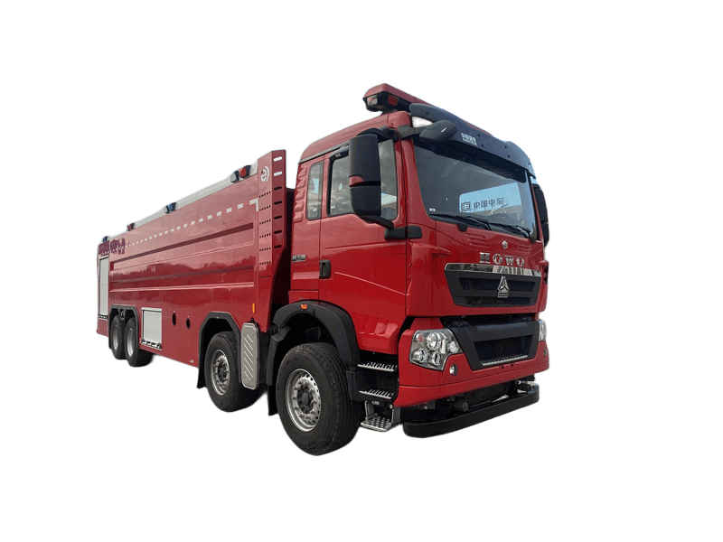 重汽豪沃4軸 24方 泡沫消防車(圖1) 重汽豪沃4軸 24方 泡沫消防車(圖1)